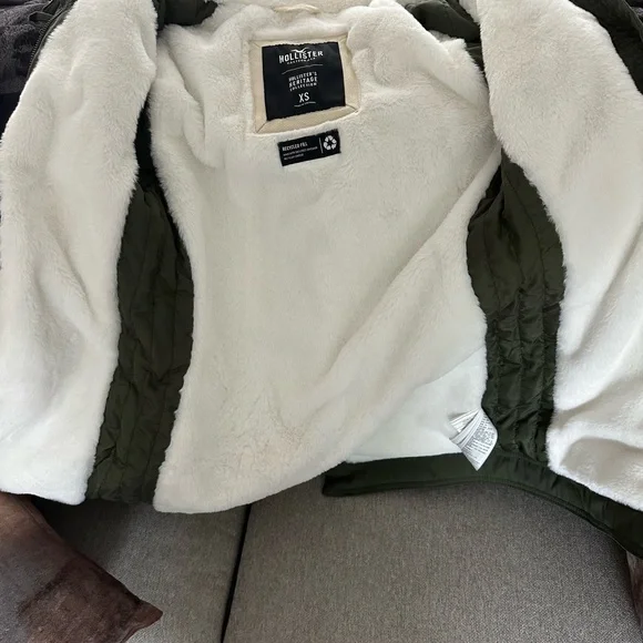 Hollister Olive Military Jacket - Picture 9 of 10